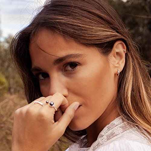 Small Gold Hoop Earrings Lightweight: Hinged Huggie Hoop Earrings for Lobe Cartilage Helix Tiny Hoops Earrings in Gold Plated for Women Men (Set of 1-5 Pairs)
