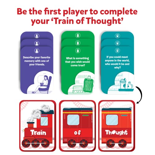 Skillmatics Train of Thought & Guess in 10 States of America Bundle, Games for Kids, Teens & Adults, Gifts for Boys and Girls Ages 6, 7, 8, 9 and Up