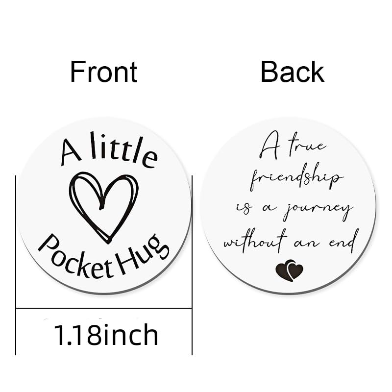 Memorial Sympathy Gifts for Loss of Loved One, Bereavement Remembrance Grief Gift for Best Friend Neighbors Coworker Condolences Gift for Loss, When Someone You Love Becomes a Memory Pocket Hug Token