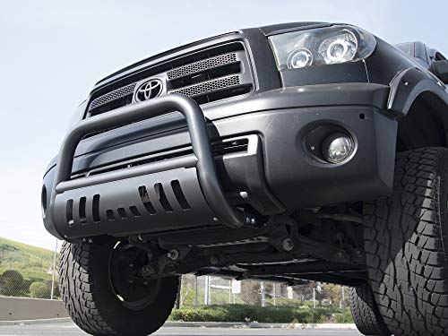 Armordillo USA 7177802 Mesh Bull Bar Bumper Guard - Matte Black Fits 2016-2023 Toyota Tacoma