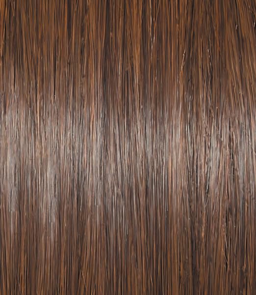 Raquel Welch Straight Up With A Twist Elite Chin Length Tailored Bob Wig by Hairuwear, Average Cap, RL6/30 Copper Mahogany