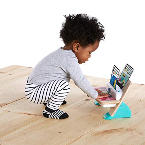 Baby Einstein and Hape Magic Touch Piano Wooden Musical Toddler Toy, Age 6 Months and Up