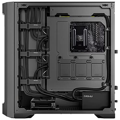 Antec Performance 1 FT, Full Tower, RTX40 Fully Compatible, Temp Display, 4 x Storm T3 PWM Fans, Type-C, Dual TG Side Panels, Removable Top Bracket, High Airflow Mesh Front Panel, E-ATX PC Gaming Case