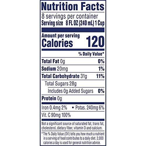 Ocean Spray® 100% Juice Cranberry Mango Juice Blend, 64 Fl Oz Bottle (Pack of 1)