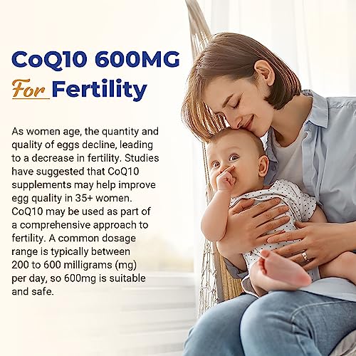 Liposomal CoQ10 Ubiquinol 600mg Softgels | Superior Absorption Ubiquinol CoQ10 Supplement | Powerful Active Antioxidant Form of Coenzyme Q10 | Heart Function & Energy Production | 60 Softgels