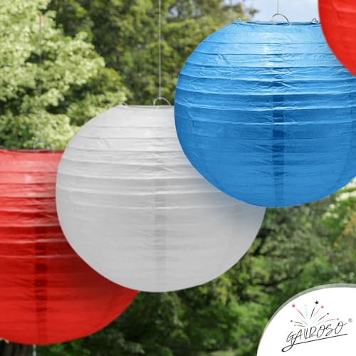 6Pack Print Burlap Paper Lanterns,8Inch Chinese/Japanese Paper Lanterns Decorations with Hooks and String,Hanging Round Farmhouse Classroom Decor for Birthday,Outdoor,Party(Print Burlap,6pack)