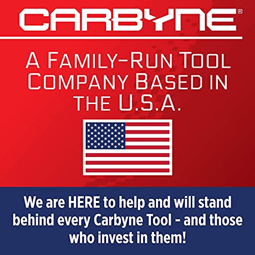 CARBYNE 8-Piece XZN Triple Square Super Short Low Profile Bit Socket Set - 12 Point | 4mm to 16mm, Dual-Drive: Internal Square Drive & External Hex Drive • From a Family-Run Tool Company in the U.S.