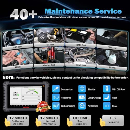 Autel Scanner MaxiSYS MS906pro-TS 2024 Upgrade of MS906 Pro MS906TS MS906BT MK908 Top TPMS Programming Tool CAN FD/Do IP 36+ Services All System Diagnostic ECU Coding 10000+ Vehicles