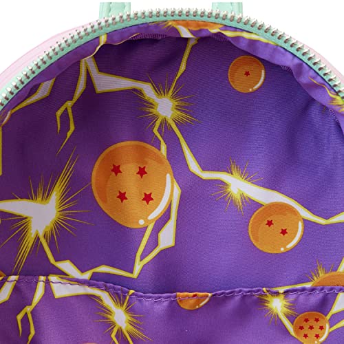 Loungefly Backpack Dragon Ball Bulma - Backpack - Cute Collectable Bag - Gift Idea - Official Merchandise - for Boys, Girls Men and Women - Anime Fans