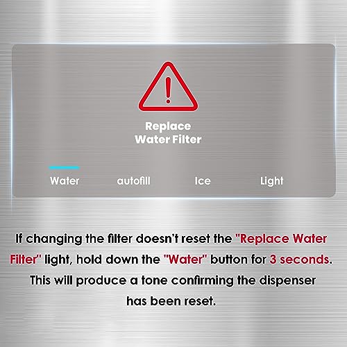 Waterdrop WD-F19C Replacement for GE® RPWFE®, RPWF (Built-in CHIP) Refrigerator Water Filter, Compatible with GFE28GYNFS, GFE28GELDS, PFE28KELDS, PFE28KYNFS, GFD28GELDS, PWE23KELDS, PWE23KMKES