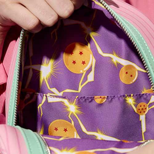 Loungefly Backpack Dragon Ball Bulma - Backpack - Cute Collectable Bag - Gift Idea - Official Merchandise - for Boys, Girls Men and Women - Anime Fans