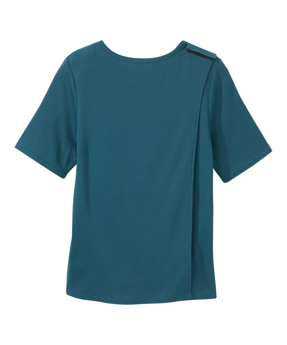 Women’s Open-Back Adaptive Diamond T-Shirt - Ocean LGE