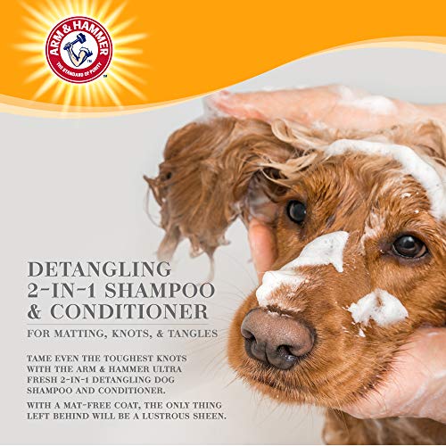 Arm & Hammer for Pets Ultra Fresh Dog Shampoos, Dog Conditioner, and Dog Spray from Arm and Hammer - Great Smelling Dog Grooming Supplies, Dog Bathing Supplies, Dog Wash, Puppy Shampoo, Pet Shampoo