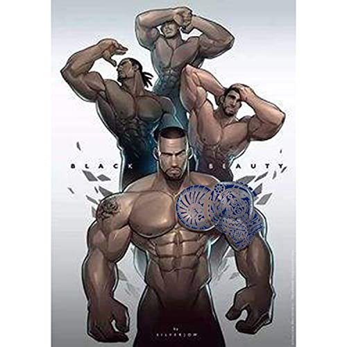 Waterproof Temporary Tattoos Paper Sticker Dwayne Johnson Totem Large Body Art (Temporary Tattoos 40)