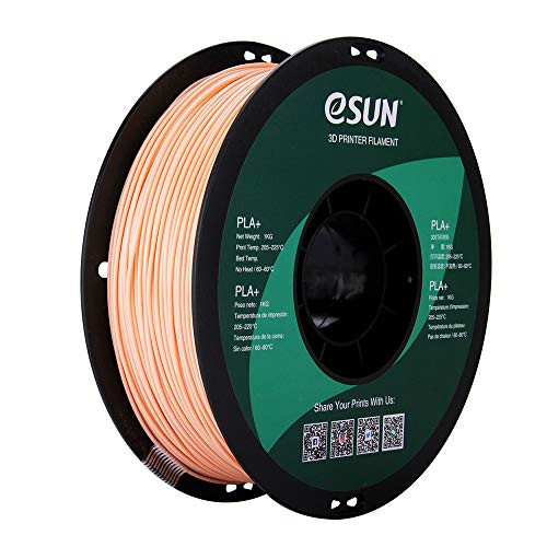 eSUN PLA PRO (PLA+) 3D Printer Filament, Dimensional Accuracy +/- 0.03 mm, 1kg Spool, 1.75mm, Light Brown