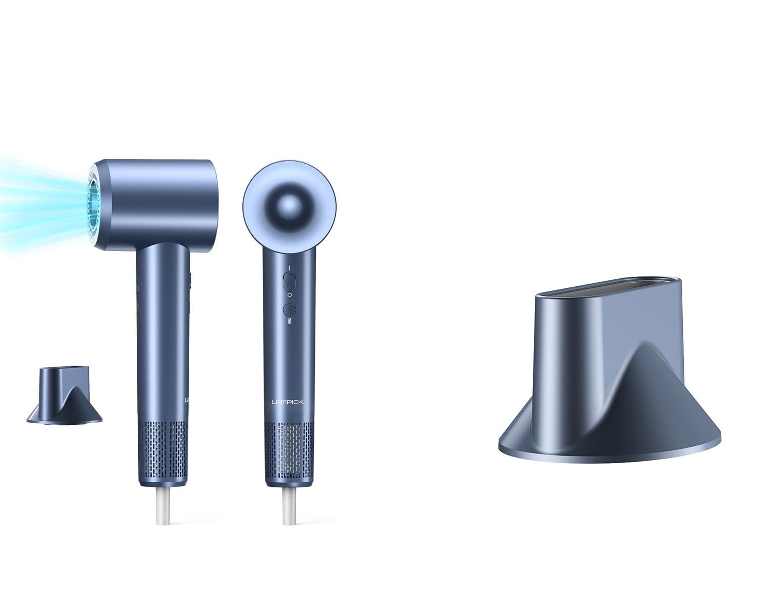 LAMPICK Hair Dryer & Magnetic Air Nozzle Replacement