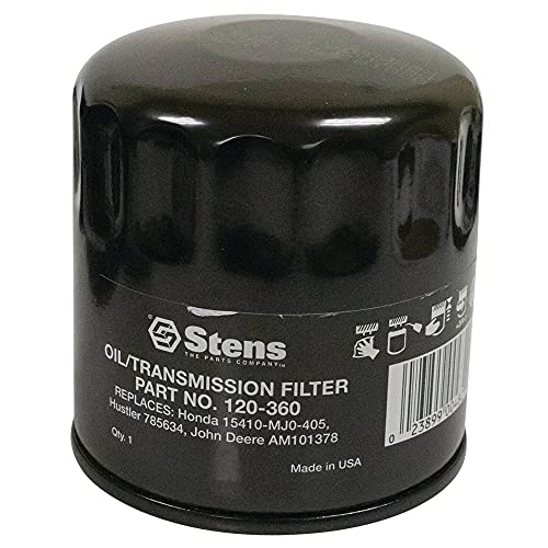 Stens 120-360 Oil Filter Compatible With/Replacement For Jacobsen CH11-CH25, CV11-CV22, M18-M20, MV16-MV20, K582 and SV730 with Kohler engines 557759, 888921 Lawn Mowers