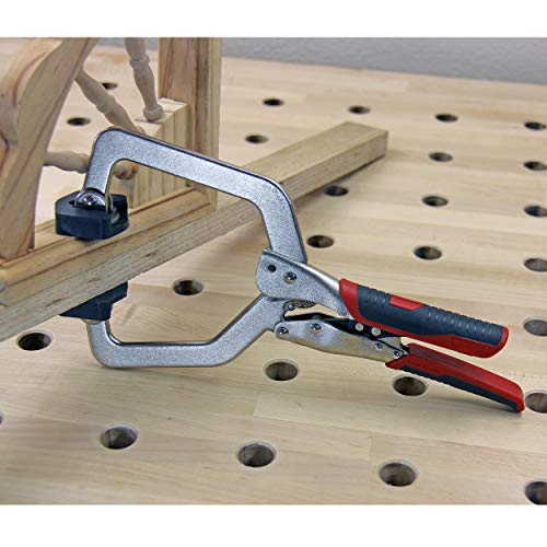ARMOR TOOL Multi-Purpose C-Clamp - 3" Locking Plier with Auto Adjust Design & Swivel Pads - 3MPC-70