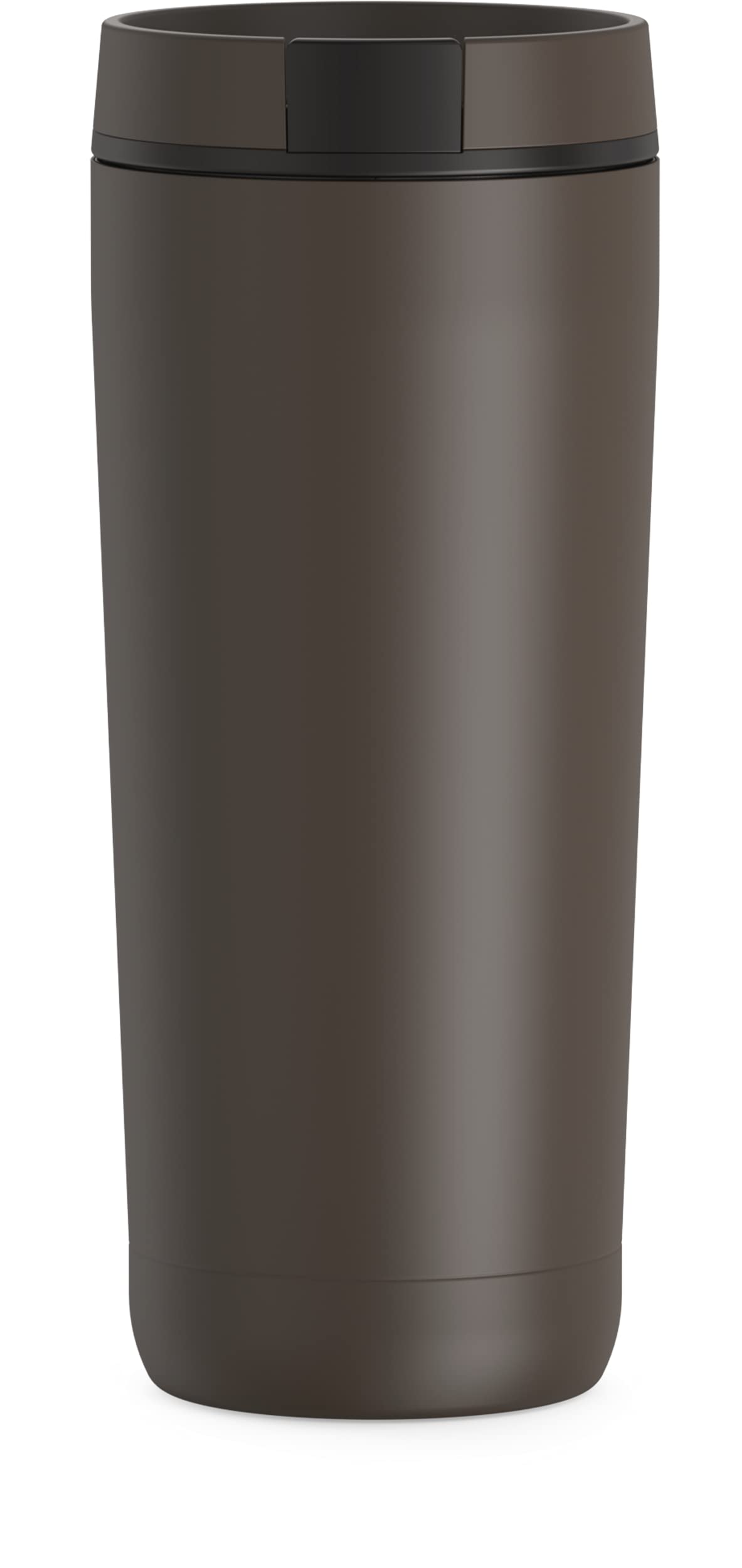 THERMOS ALTA SERIES Stainless Steel Tumbler 18 Ounce, Espresso Black