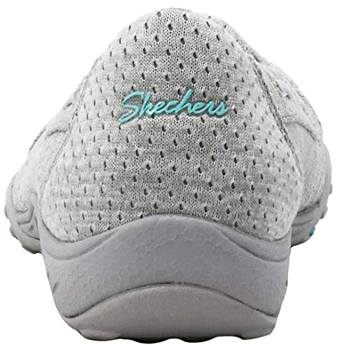Skechers Women's Breathe-Easy-Good Influence Sneaker, NVY, 8 M US