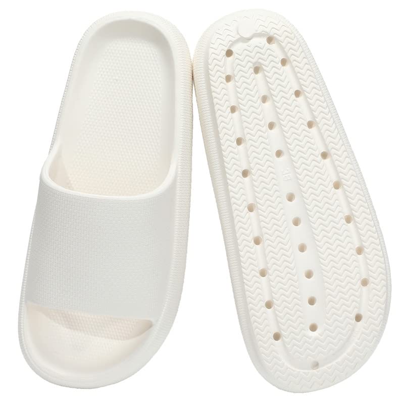 NIMAZRI Cloud Slides for Women and Men Pillow Slippers Comfy Soft Sandals Cushioned Shower Shoes Thick Sole Indoor and Outdoor