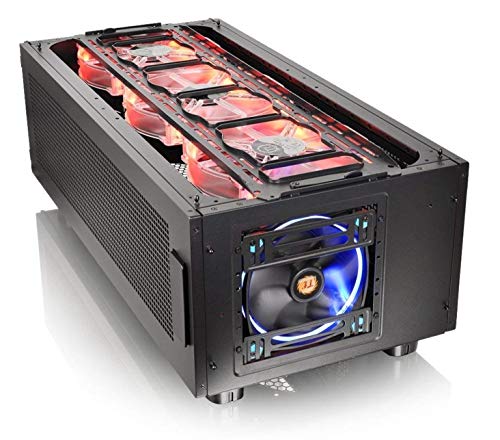 Thermaltake Core P100 Extended Water Cooling Fully Modular/Dismantle Stackable Tt LCS Certified Pedestal CA-1F1-00D1NN-00, Black