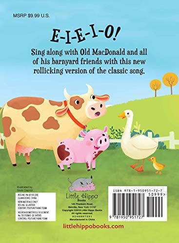 Old MacDonald Had a Farm - Children's Padded Board Book - Classic Sing-along Farm Tale