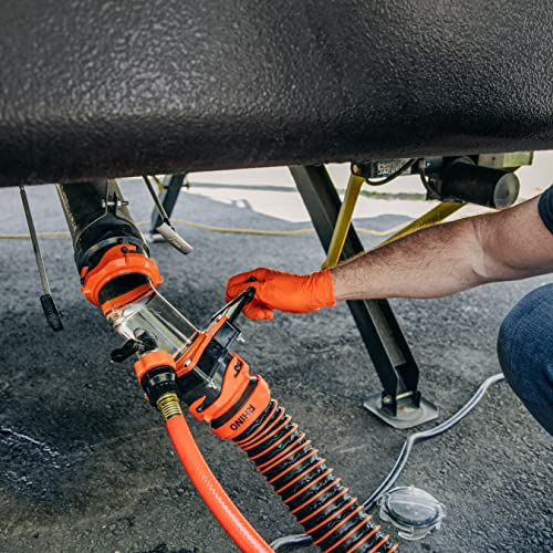 Camco Rhino Blaster RV Tank Rinser with Gate Valve & Backflow Preventer RV Accessories for Waste Tank Cleaning - Essential Camper Supplies for Odor Control and Sensor Maintenance - (39086)