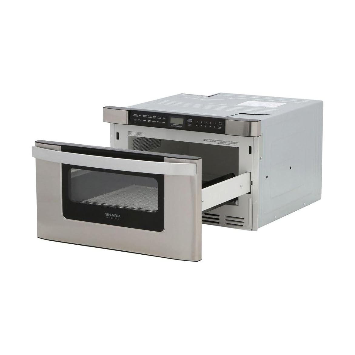 Sharp KB-6524PS 24-Inch Microwave Drawer Oven, 1.2 cu. ft., Stainless Steel