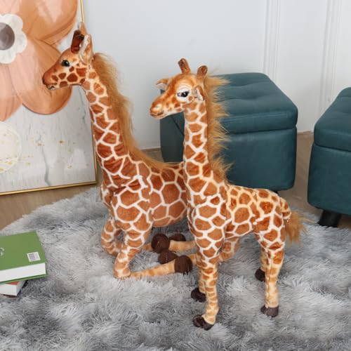 BARMI Stuffed Animal Stuffed Giraffe Plush Large Tall Big Giraffe, Nursery Decorations 60cm/23.62inch