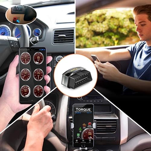 Vgate iCar Pro Bluetooth 4.0 (BLE) OBD2 Fault Code Reader OBDII Code Scanner Car Check Engine Light for iOS/Android