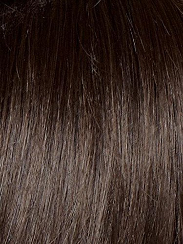 Alva Wig Color CAPPUCINO - 9.4" Collar Length Bob Tapered Fringe Synthetic Fiber Natural Movement StraightBundle MaxWigs Hairloss Booklet