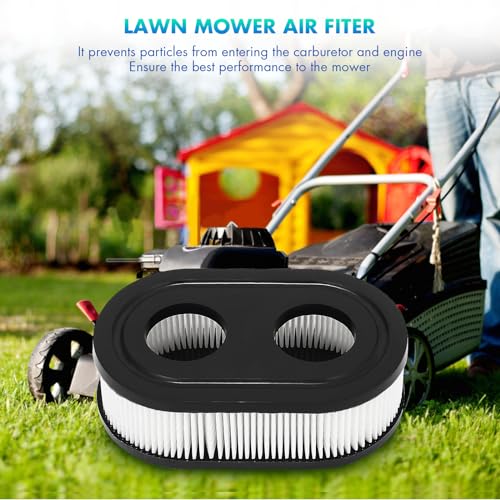 593260 Air Filter Replacement for Briggs&Stratton 798452 334404 Lawn Mower,Compatible with 500EX 550EX 575EX 625EX 625 675EXi 725EXi Series Engines Model Mower Air Filter Cartridge Accessories,6 Pack