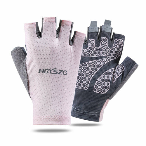 Outdoor Non-slip Half-finger Sports Gloves for Hiking Biker Driving