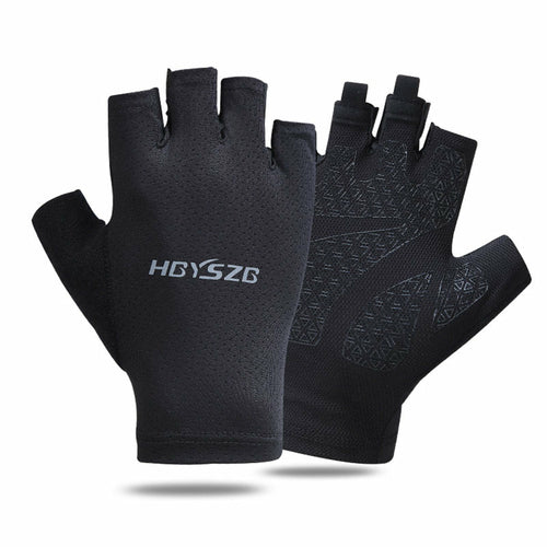 Outdoor Non-slip Half-finger Sports Gloves for Hiking Biker Driving