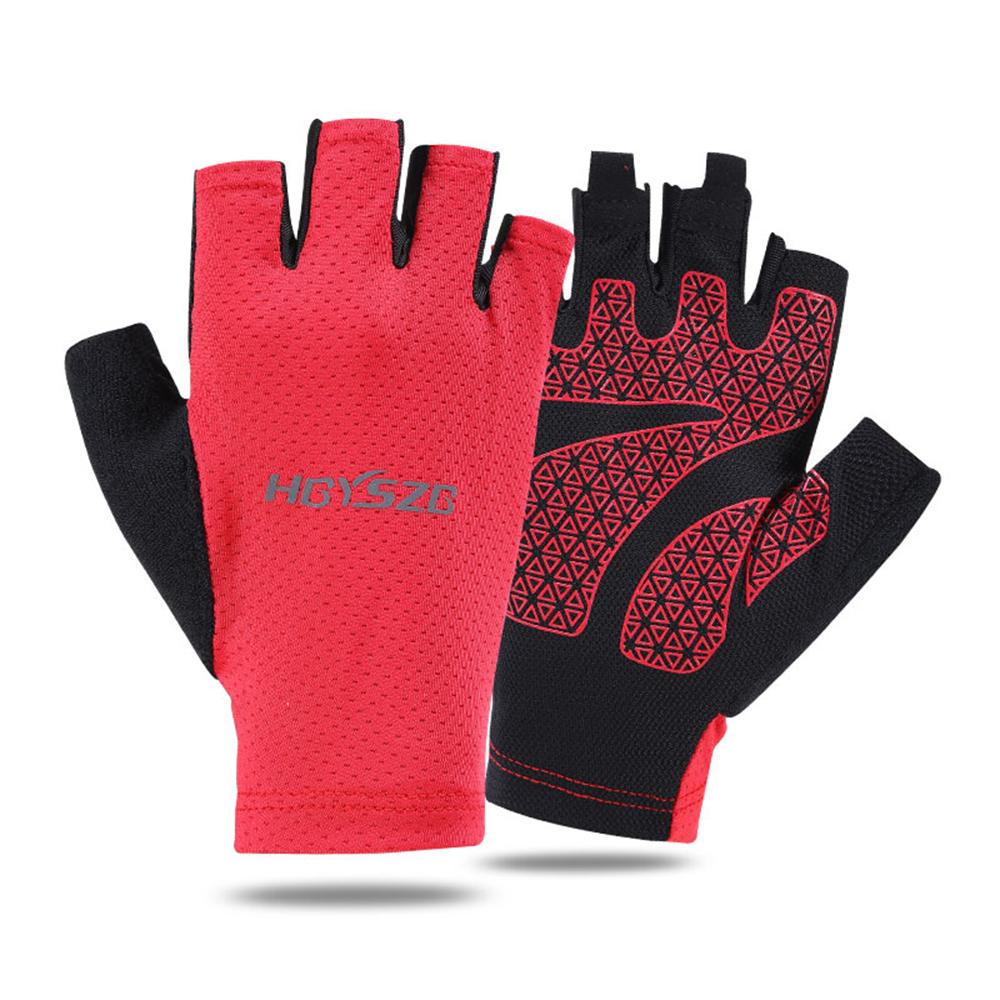 Outdoor Non-slip Half-finger Sports Gloves for Hiking Biker Driving