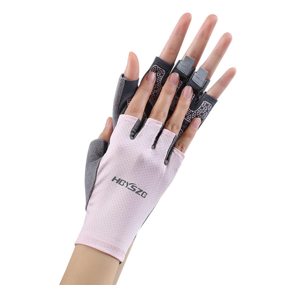 Outdoor Non-slip Half-finger Sports Gloves for Hiking Biker Driving