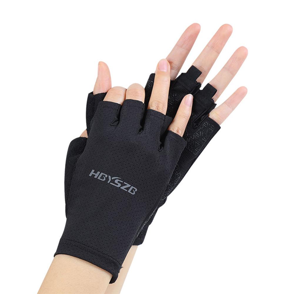 Outdoor Non-slip Half-finger Sports Gloves for Hiking Biker Driving