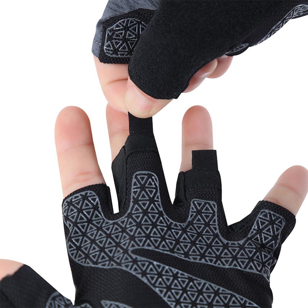 Outdoor Non-slip Half-finger Sports Gloves for Hiking Biker Driving