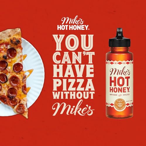 Mike's Hot Honey Combo Pack - Spicy, Gluten-Free Honey Infused with Chili Peppers (2 x 10oz)