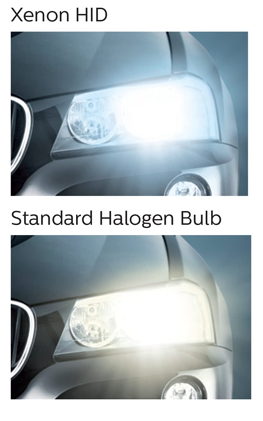 Philips D4S Standard Authentic Xenon HID Headlight Bulb, 1 Pack