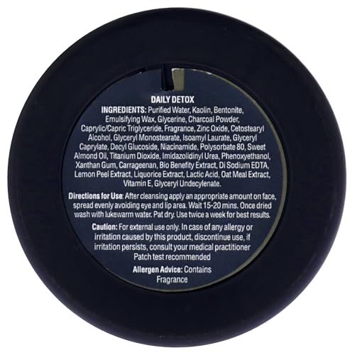 Nykaa Naturals Clay It Cool Clay Mask, Daily Detox, 3.5 oz - Clay Face Mask for Pore Reduction - Exfoliates Dead Skin Cells - Brightening Face Mask