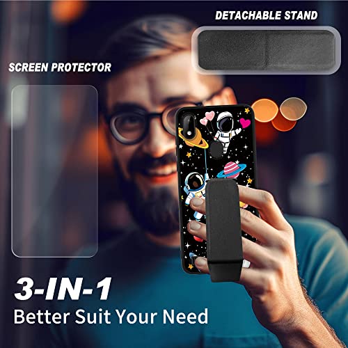 Case for Consumer Cellular Verve Connect Phone Case Inspirational Bible Theme with Screen Protector Detachable Stand Phone Case for Consumer Cellular Verve Connect Case Soft TPU Stylish Cover