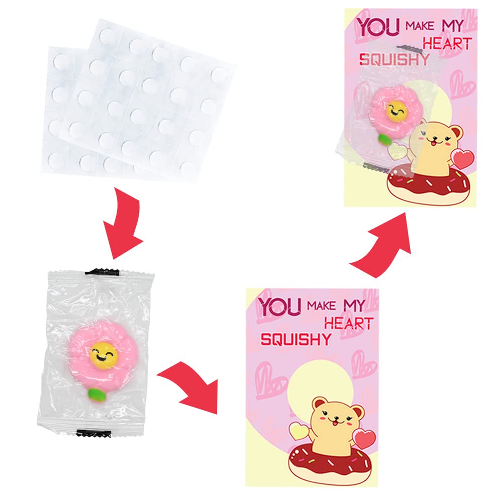 DINESIL 28 Packs Mochi Squishy Toys, Kawaii Animal Squishies Stress Relief Toy for Classroom Exchange, Game Prizes, Easter Party Favors, Goodie Bag Stuffers
