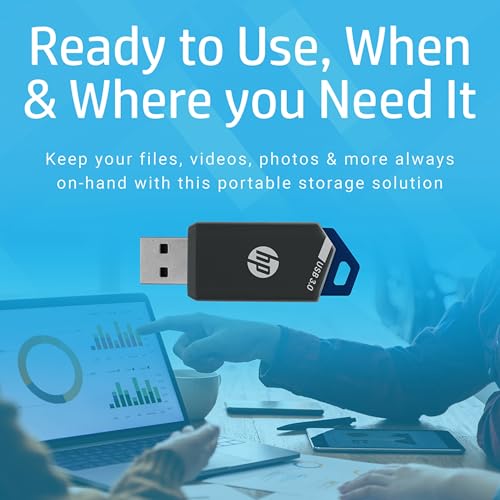 HP 64GB x900w USB 3.0 Flash Drive,Black