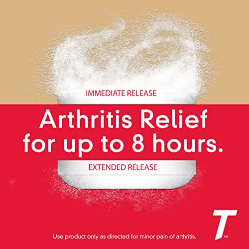 Tylenol 8 Hour Arthritis Pain Relief Extended-Release Tablets, 650 mg Acetaminophen, Joint Pain Reliever & Fever Reducer Medicine, Oral Pain Reliever for Arthritis & Joint Pain, 24 Count