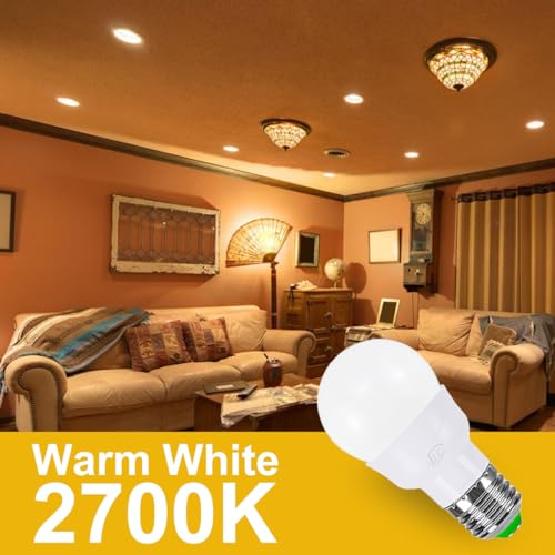 ILC RGB LED Color Changing Light Bulb, 40W Equivalent, 450LM, 2700K Warm White 5W E26 Screw Base RGBW, Flood Light Bulb- 12 Color Choices - Timing Infrared Remote Control (4 Pack)