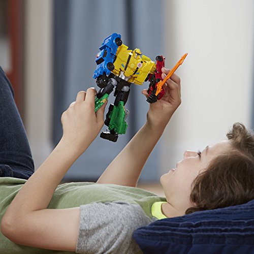 Transformers Toys Autobot Team Combiner Pack - 4 Figure Gift Set – Combine into a Super Robot - Age 6 and Up - 8.5 inch (Amazon Exclusive)