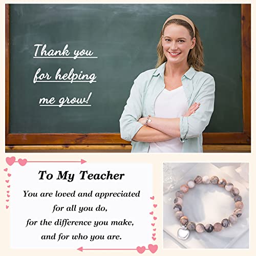 PINKDODO Teacher Valentine Gift, Teacher Gifts for Women, Teacher Appreciation Gifts End of The Year Thank You Teacher Gifts from Student