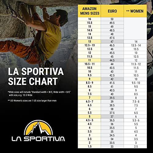 La Sportiva Men's TC Pro Rock Climbing Shoes, Olive, 8.5-9